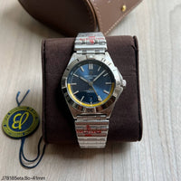 BREITLING CHRONOMAT PRATA AZUL 41MM SUPER CLONE