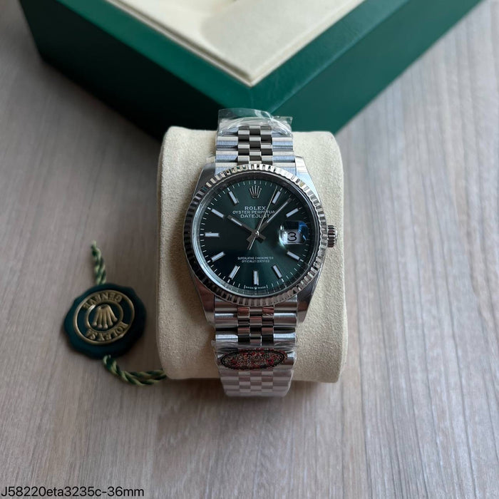 ROLEX DATEJUST 36MM VERDE JUBILEU 126234 SUPER CLONE