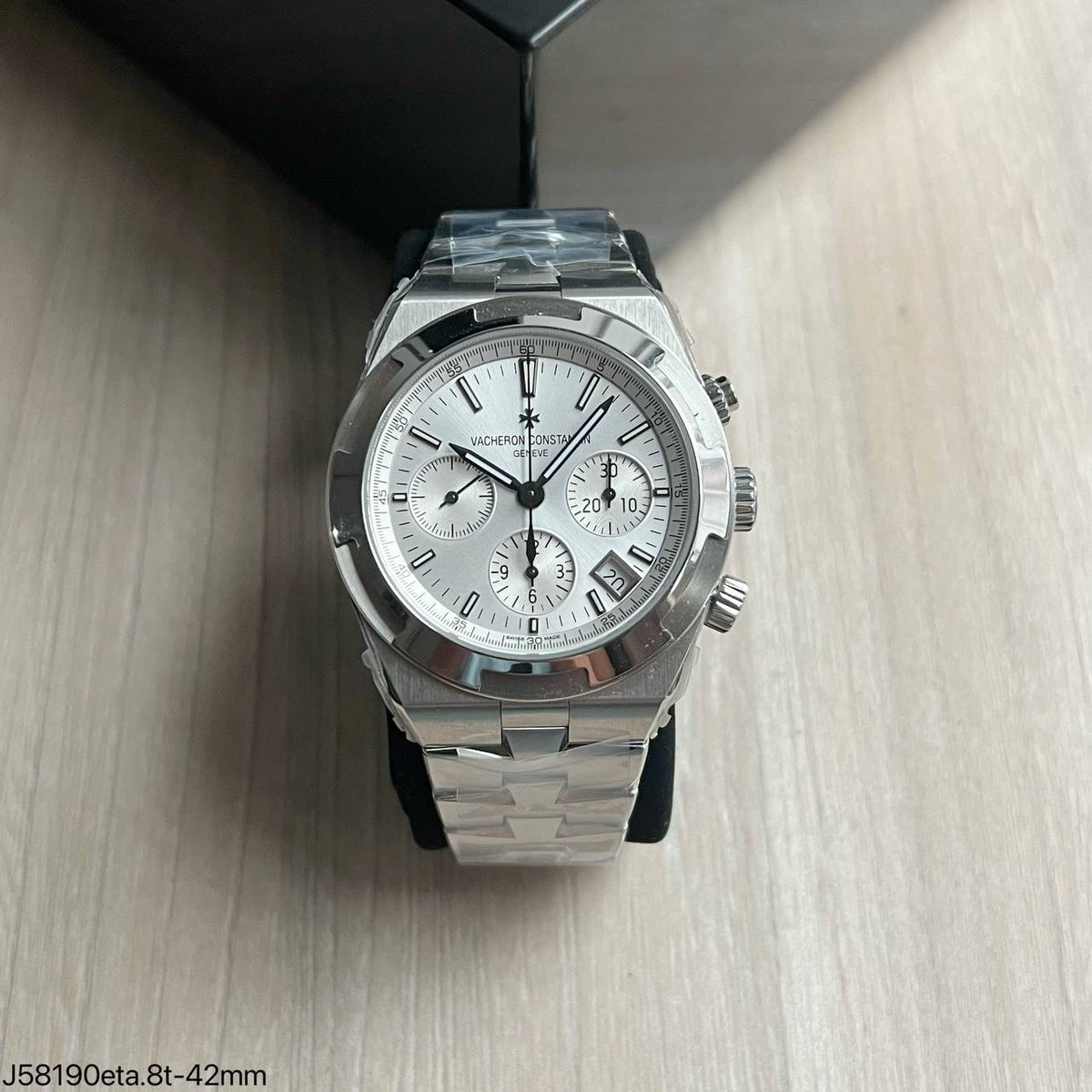 VACHERON CONSTANTIN PRATA BRANCO 42MM SUPER CLONE