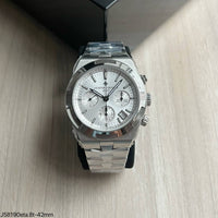 VACHERON CONSTANTIN PRATA BRANCO 42MM SUPER CLONE