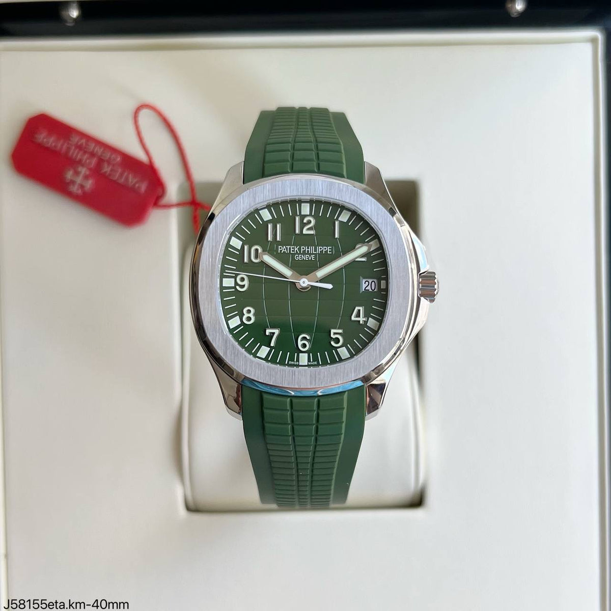 PATEK PHILIPPE AQUANAUT 40MM VERDE 5168G SUPER CLONE