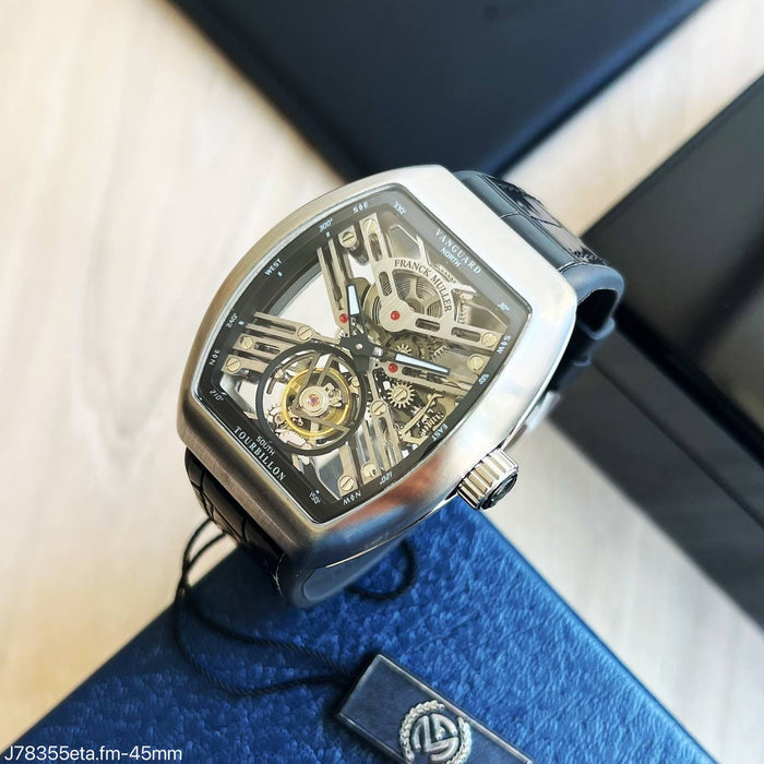 FRANCK MULLER VANGUARD TOURBILLION 43MM SUPER CLONE