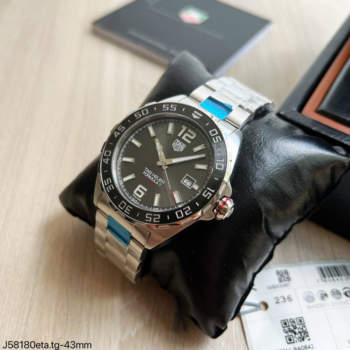 TAG HEUER FORMULA 1 F1 CINZA 43MM SUPER CLONE