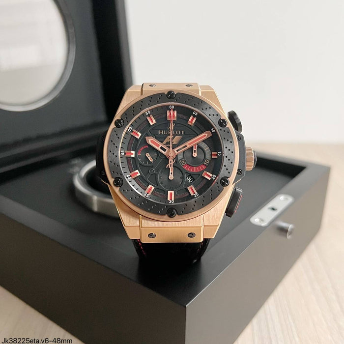 HUBLOT KING POWER F1 FORMULA 1 48MM ROSE SUPER CLONE