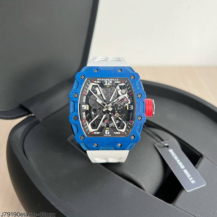 RICHARD MILLE RM 035-03 RAFAEL NADAL AZUL BRANCO SUPER CLONE