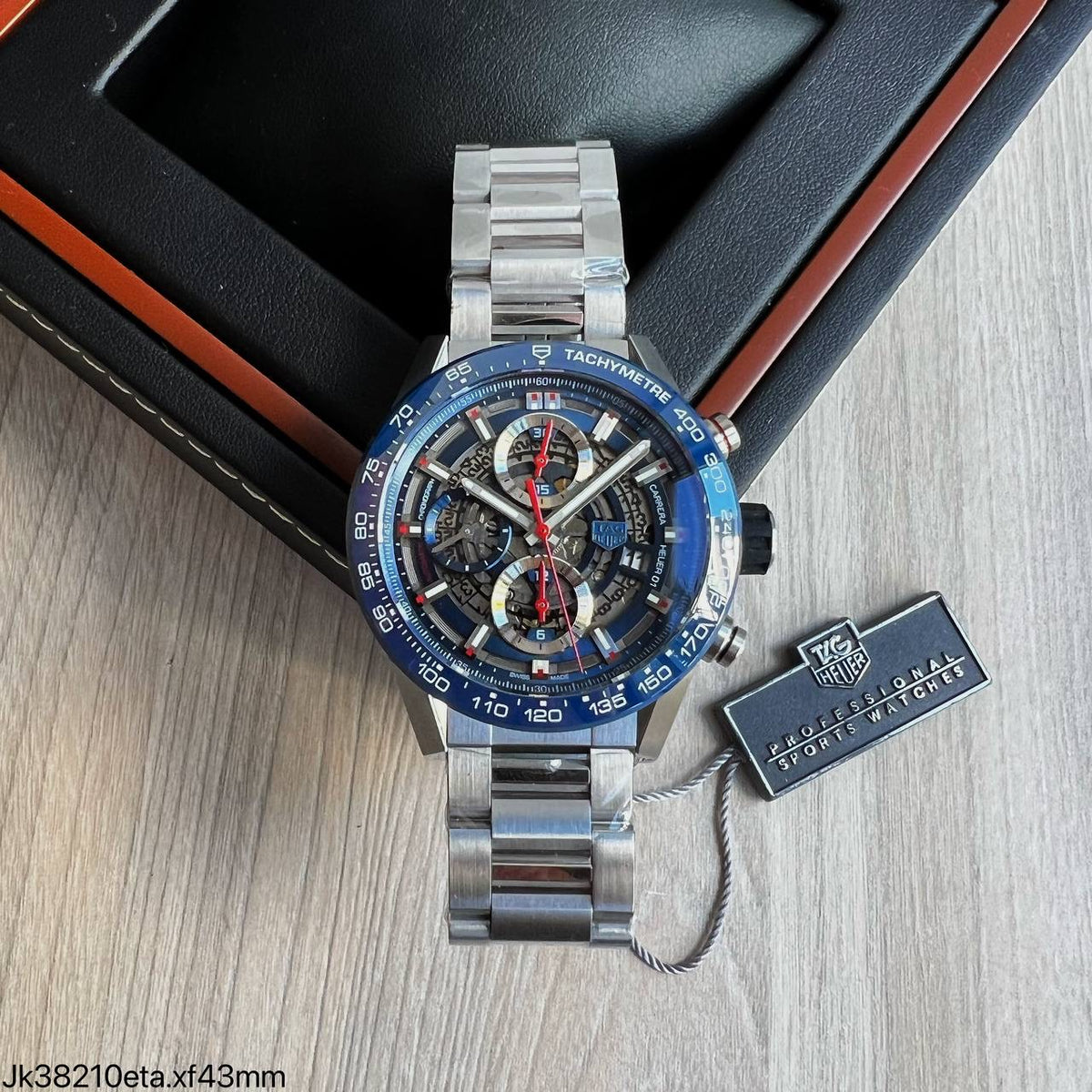 TAG HEUER CARRERA 01 43MM CAR201T.BA0766 SUPER CLONE