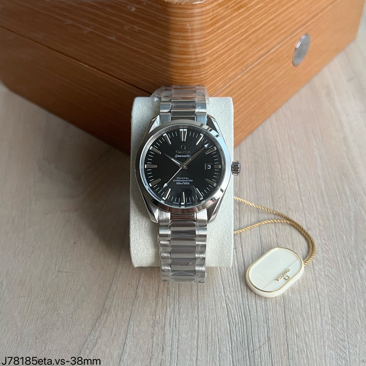 OMEGA SEAMASTER AQUA TERRA PRETO 38MM SUPER CLONE