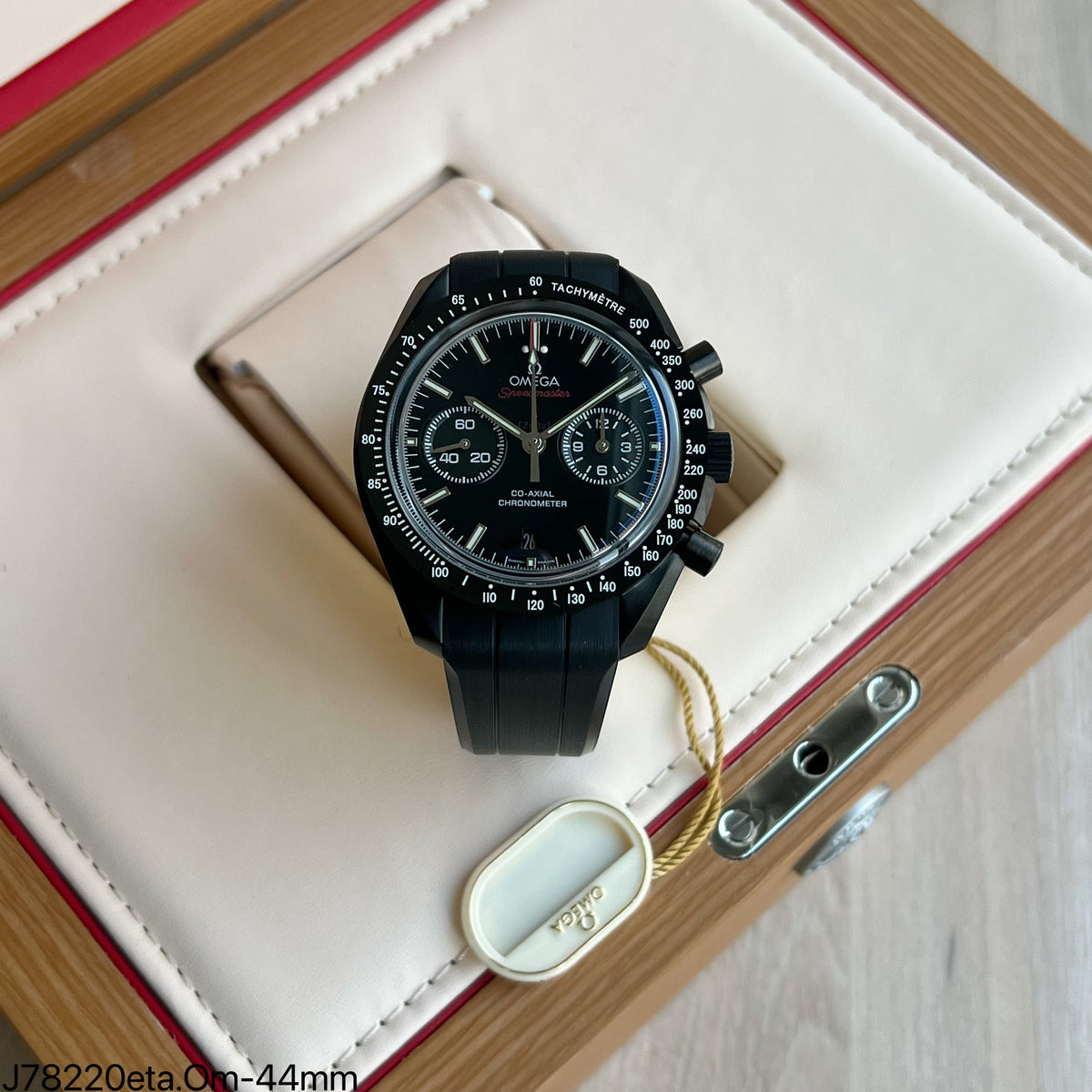 OMEGA SPEEDMASTER PRETO 44MM SUPER CLONE