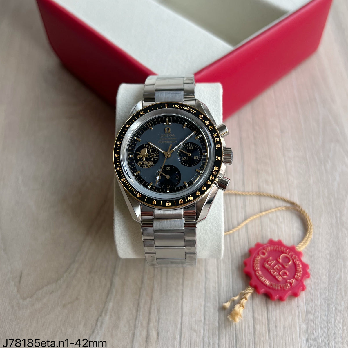OMEGA SPEEDMASTER PROFESSIONAL 42MM PRETO SUPER CLONE