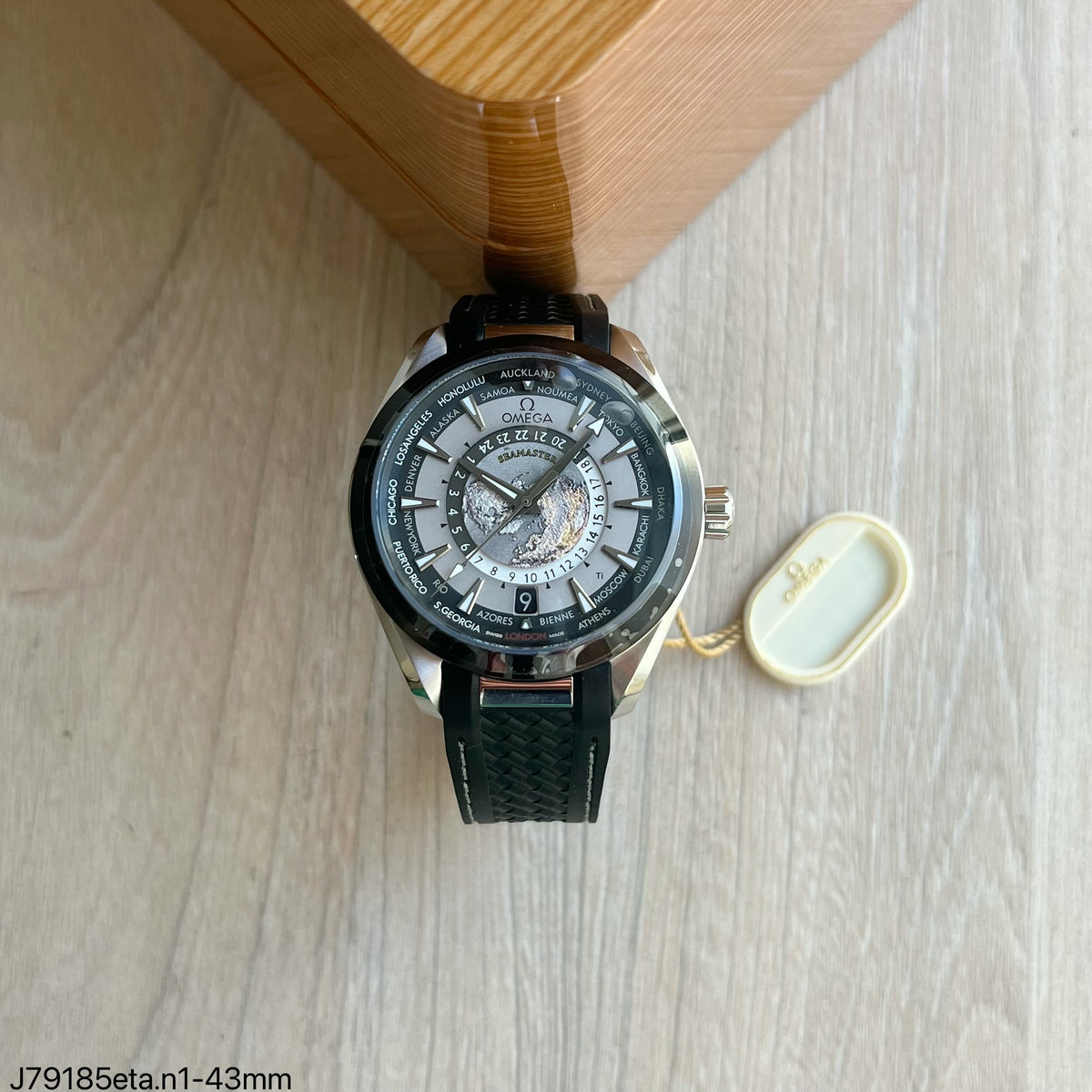 OMEGA SEAMASTER WORLDTIMER 43MM SUPER CLONE