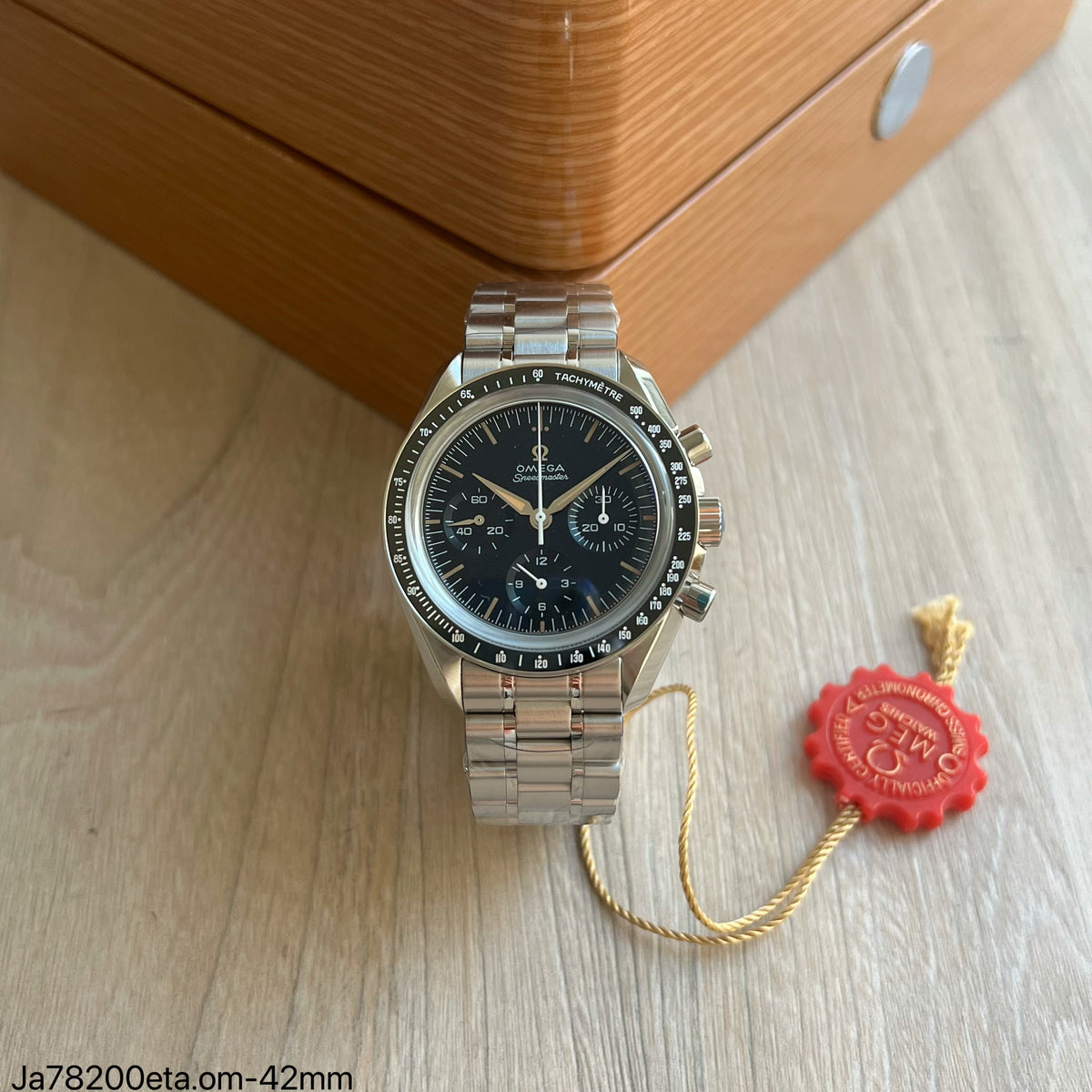 OMEGA SPEEDMASTER PROFESSIONAL 42MM PRETO SUPER CLONE