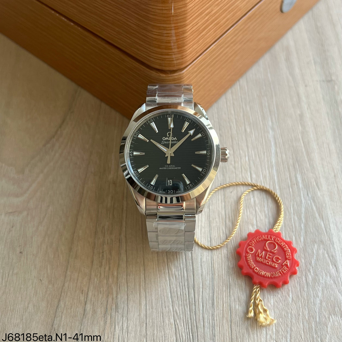 OMEGA SEAMASTER AQUA TERRA PRETO 41MM SUPER CLONE