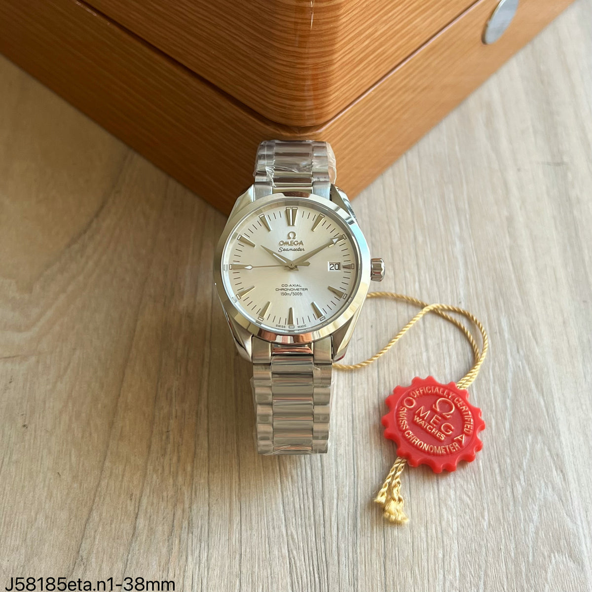 OMEGA SEAMASTER AQUA TERRA BRANCO 38MM SUPER CLONE