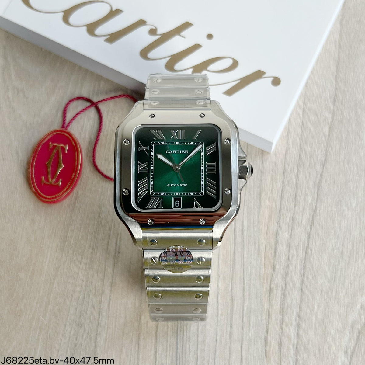 CARTIER SANTOS VERDE 40MM SUPER CLONE