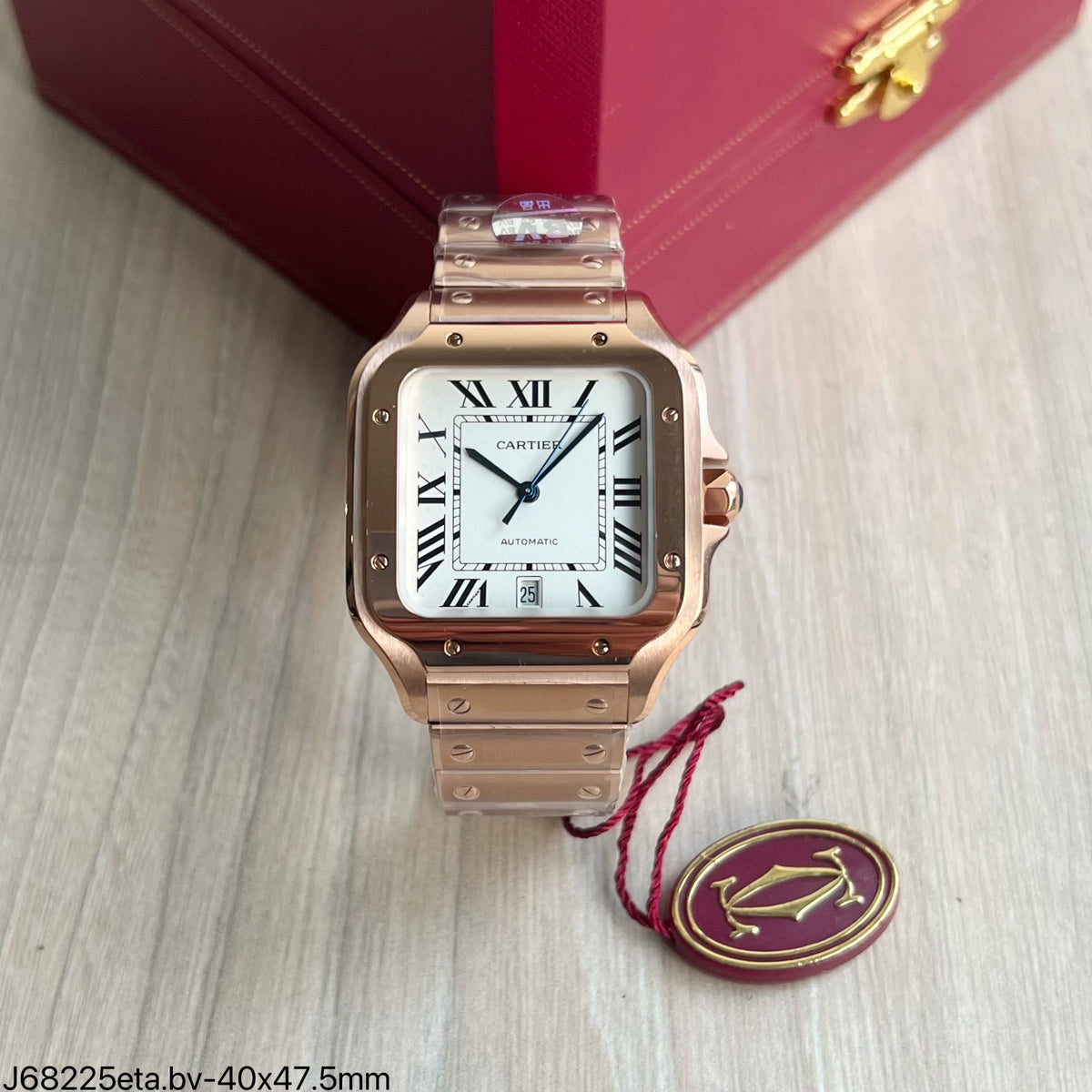 CARTIER SANTOS ROSE 40MM SUPER CLONE