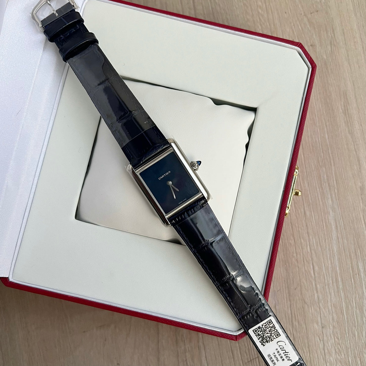 CARTIER TANK AZUL 22MM SUPER CLONE