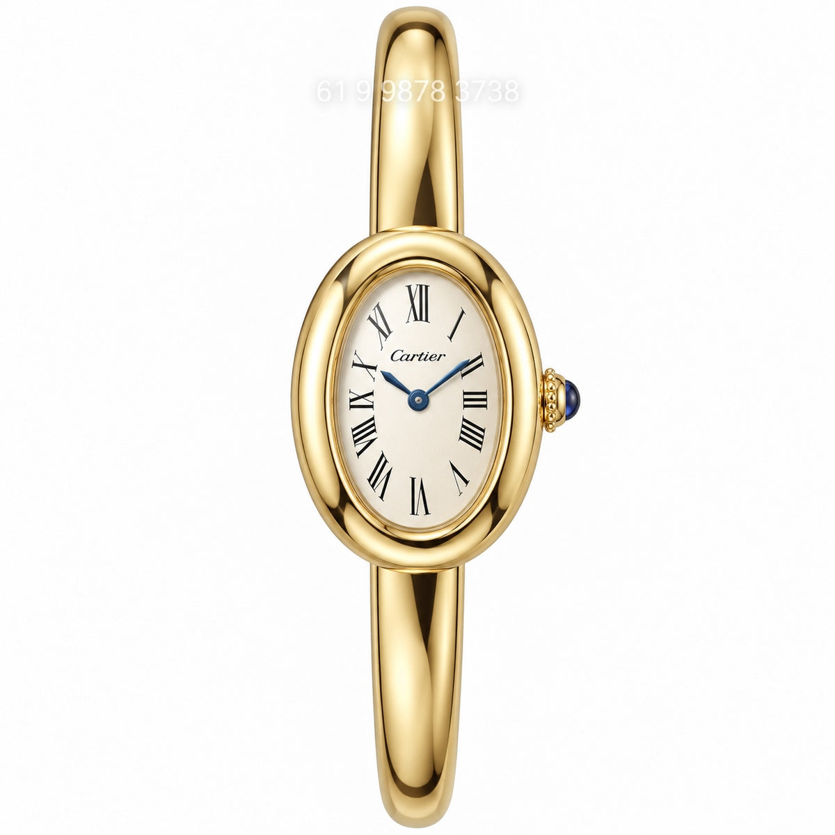 CARTIER BAIGNOIRE DOURADO 18MM SUPER CLONE
