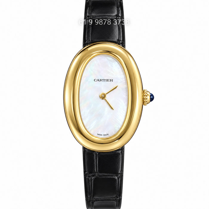 CARTIER BAIGNOIRE DOURADO 22MM SUPER CLONE