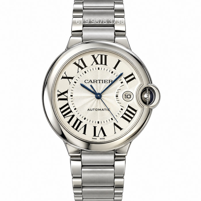 CARTIER BALLON BLEU BRANCO 42MM SUPER CLONE