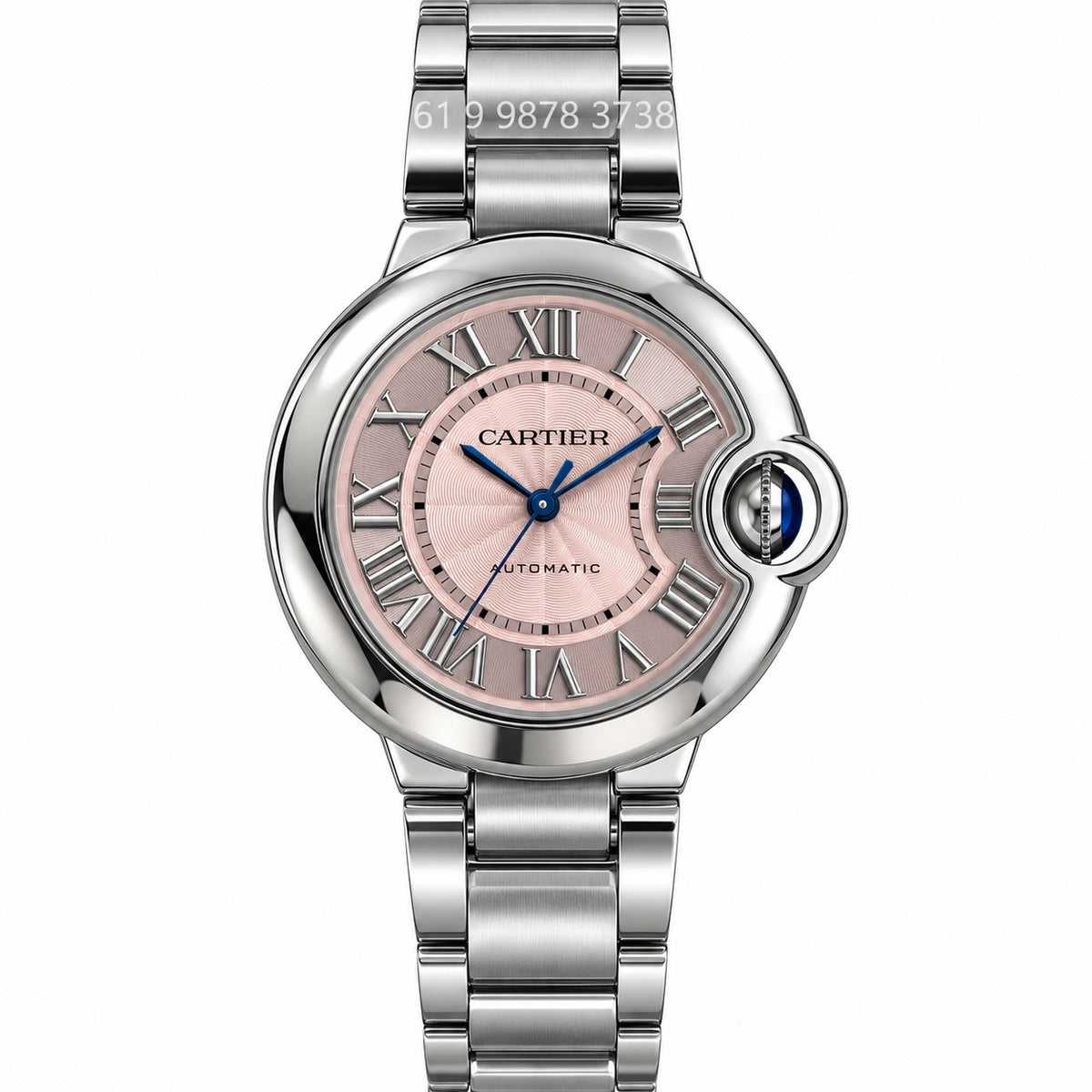 CARTIER BALLON BLEU ROSA 33M AUTOMATICO SUPER CLONE