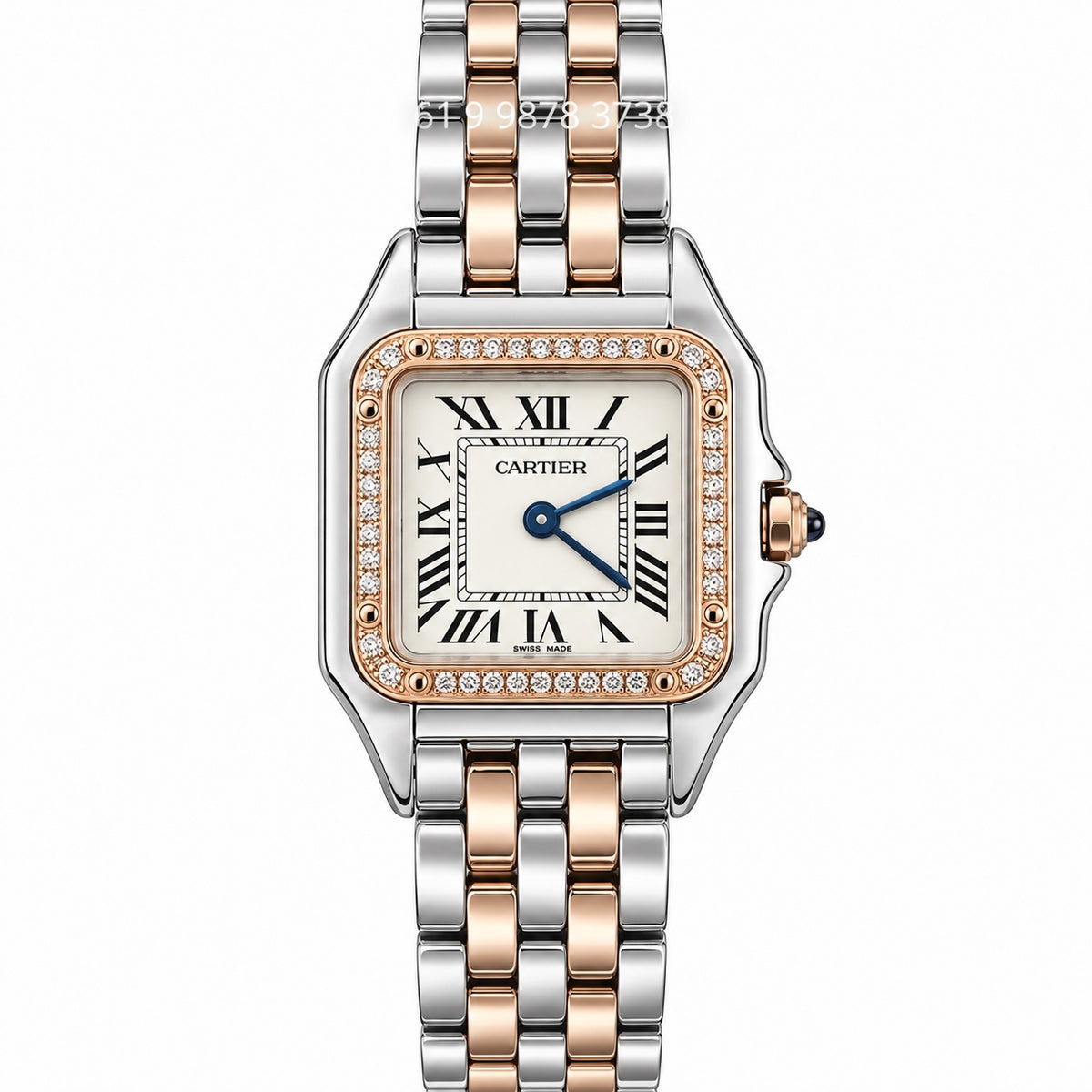 CARTIER PANTHERE PRATA ROSE 27MM SUPER CLONE