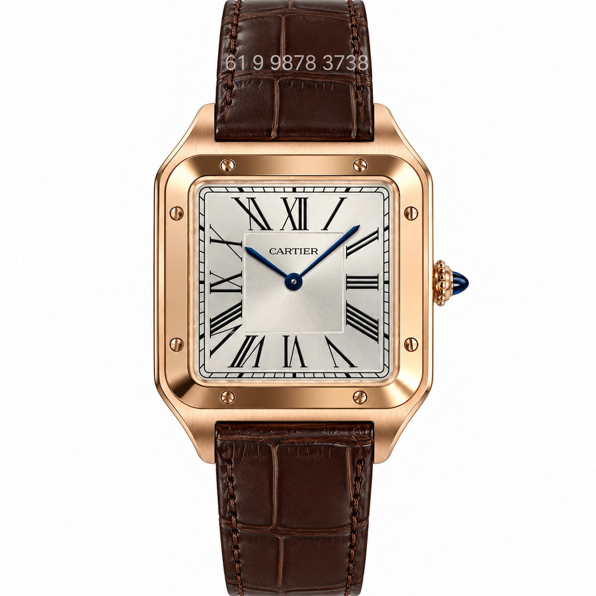 CARTIER SANTOS DUMONT ROSE 34MM SUPER CLONE