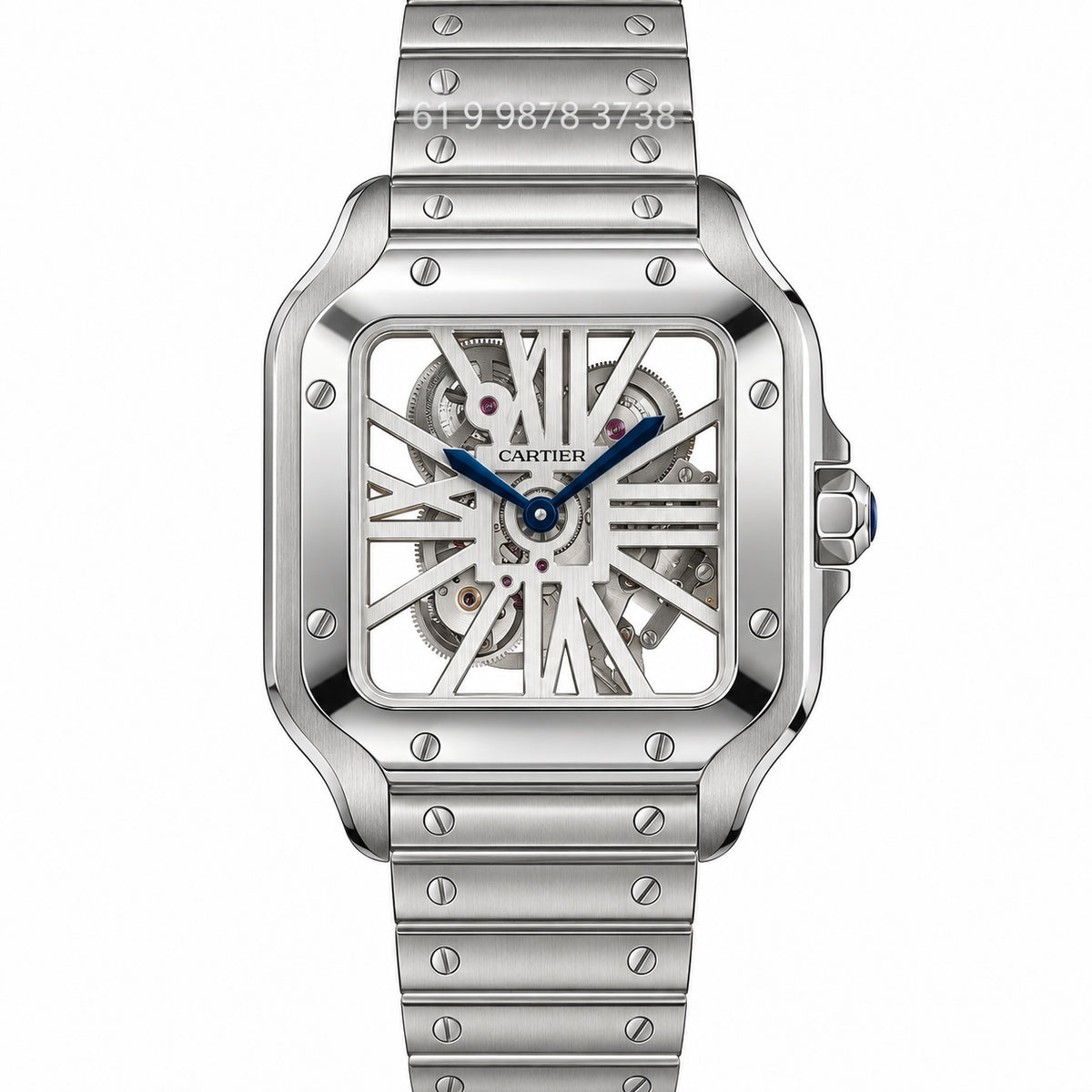 CARTIER SANTOS SKELETON 40MM SUPER CLONE