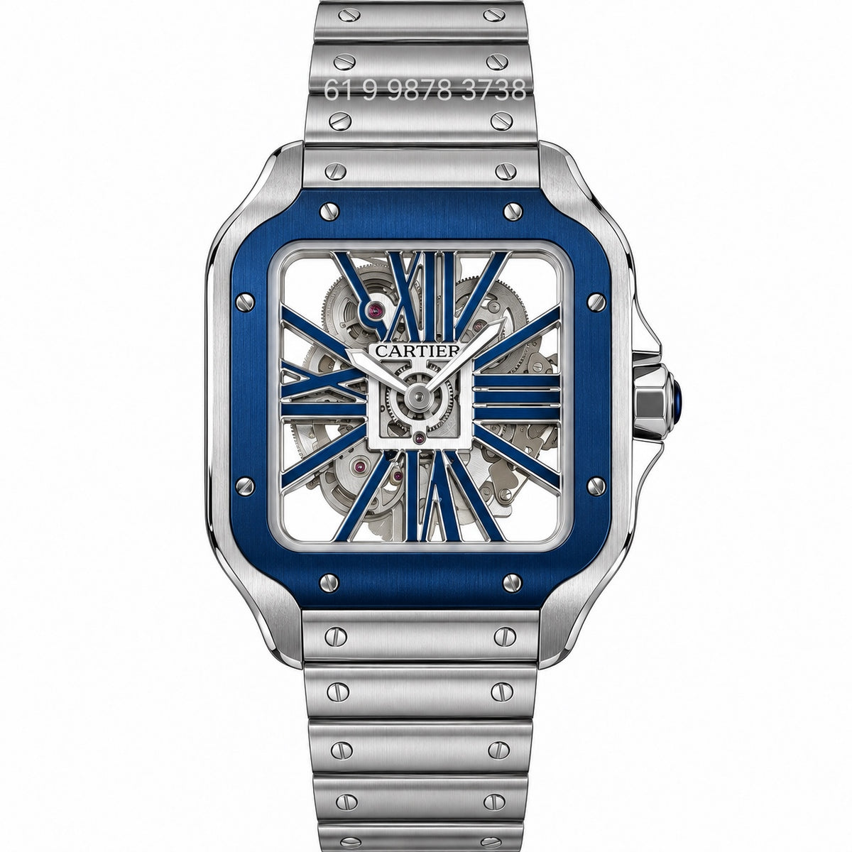 CARTIER SANTOS SKELETON 40MM SUPER CLONE