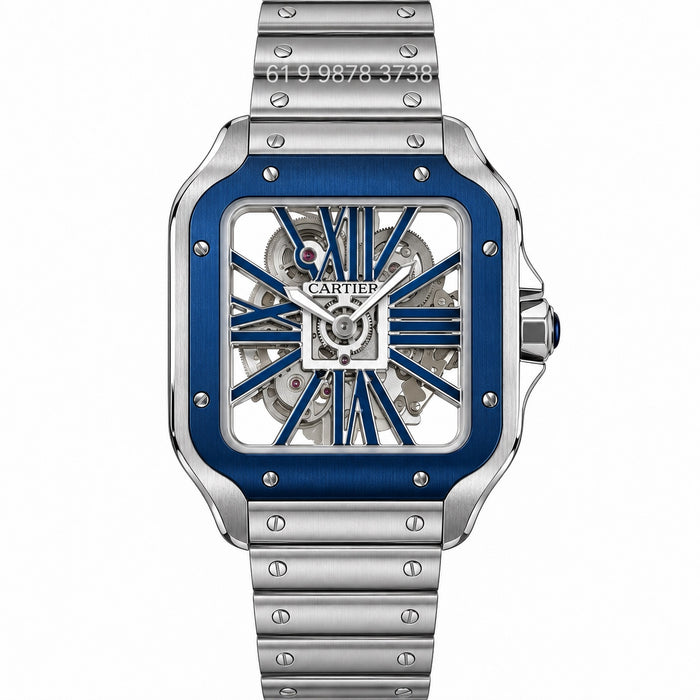 CARTIER SANTOS SKELETON 40MM SUPER CLONE