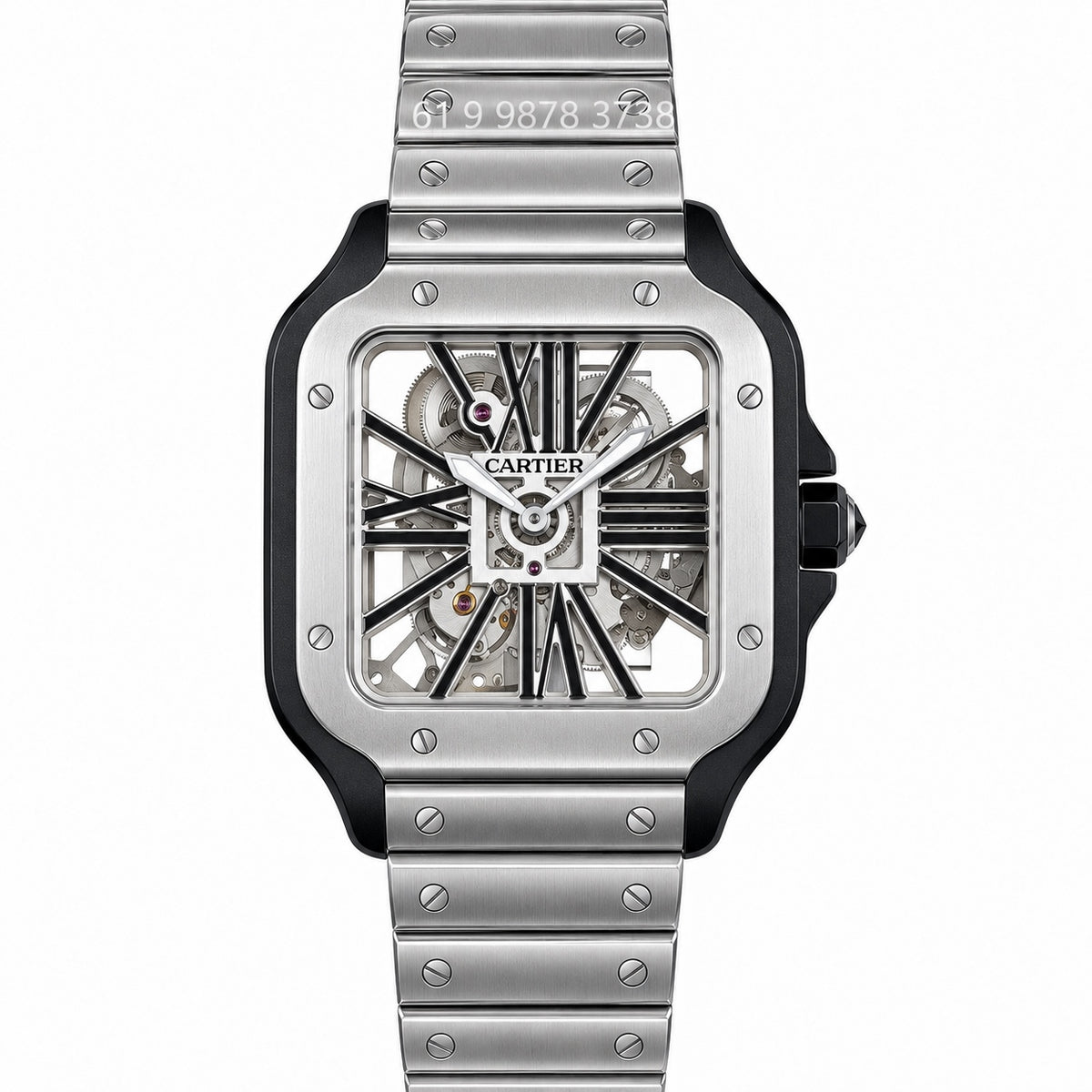 CARTIER SANTOS SKELETON 40MM SUPER CLONE