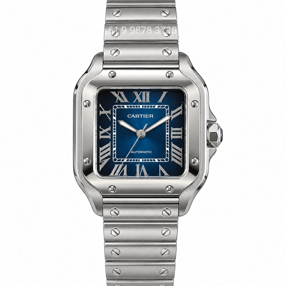 CARTIER SANTOS AZUL 35MM SUPER CLONE