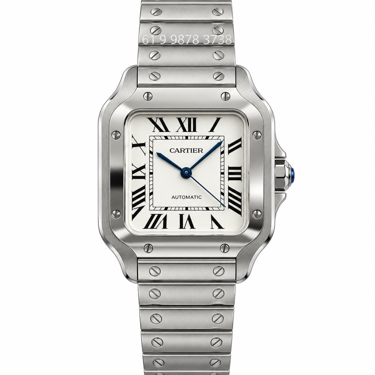 CARTIER SANTOS BRANCO 35MM SUPER CLONE