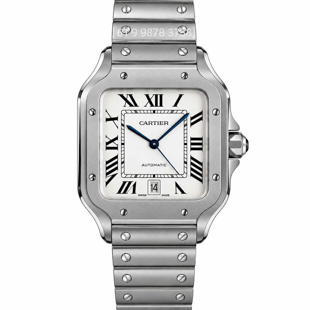 CARTIER SANTOS CINZA 40MM SUPER CLONE