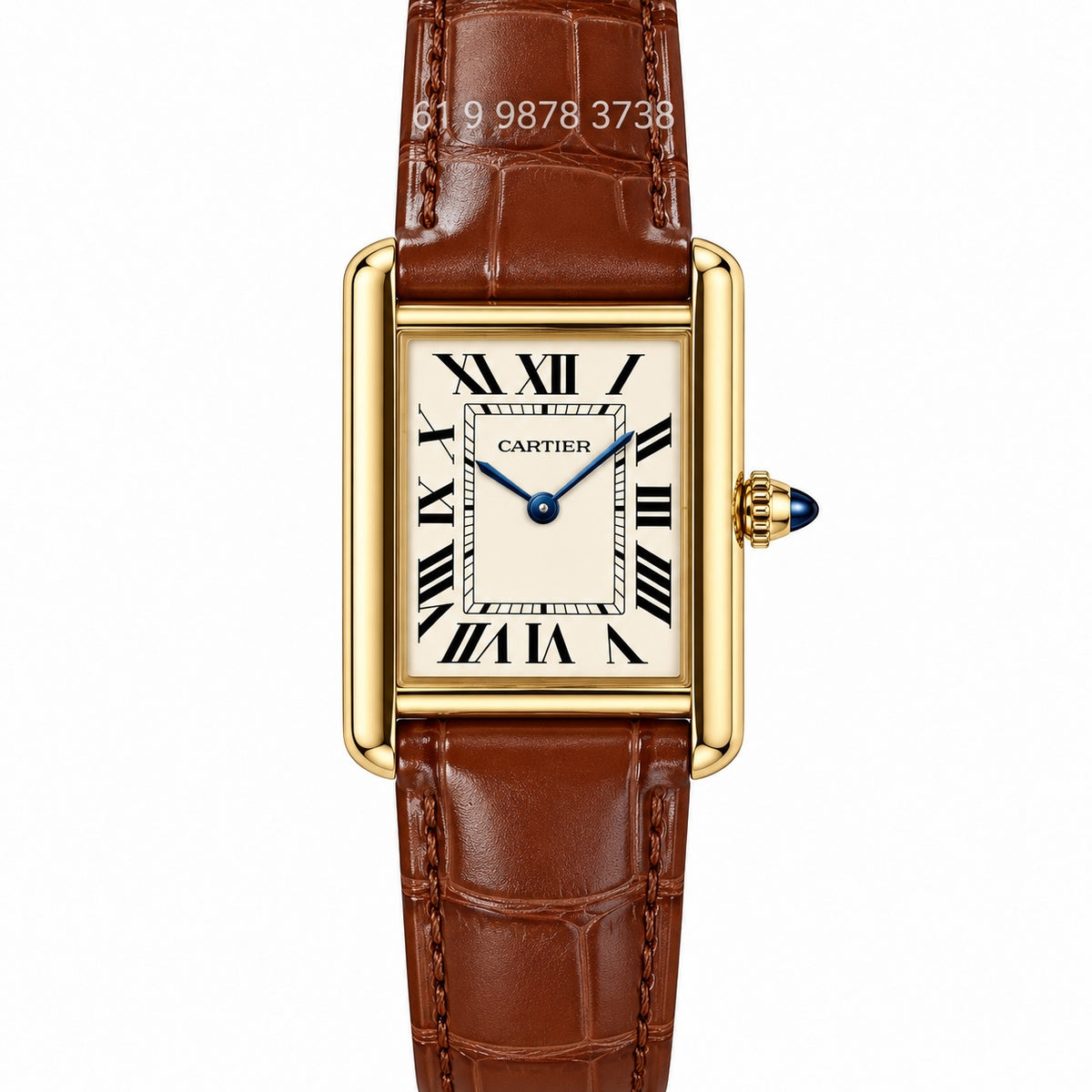 CARTIER TANK DOURADO 22MM SUPER CLONE