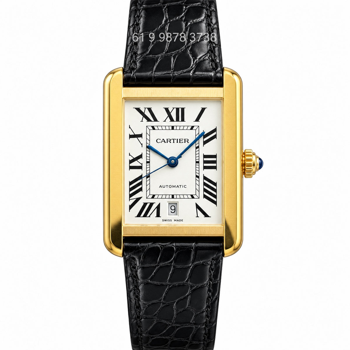 CARTIER TANK SOLO DOURADO 31MM SUPER CLONE