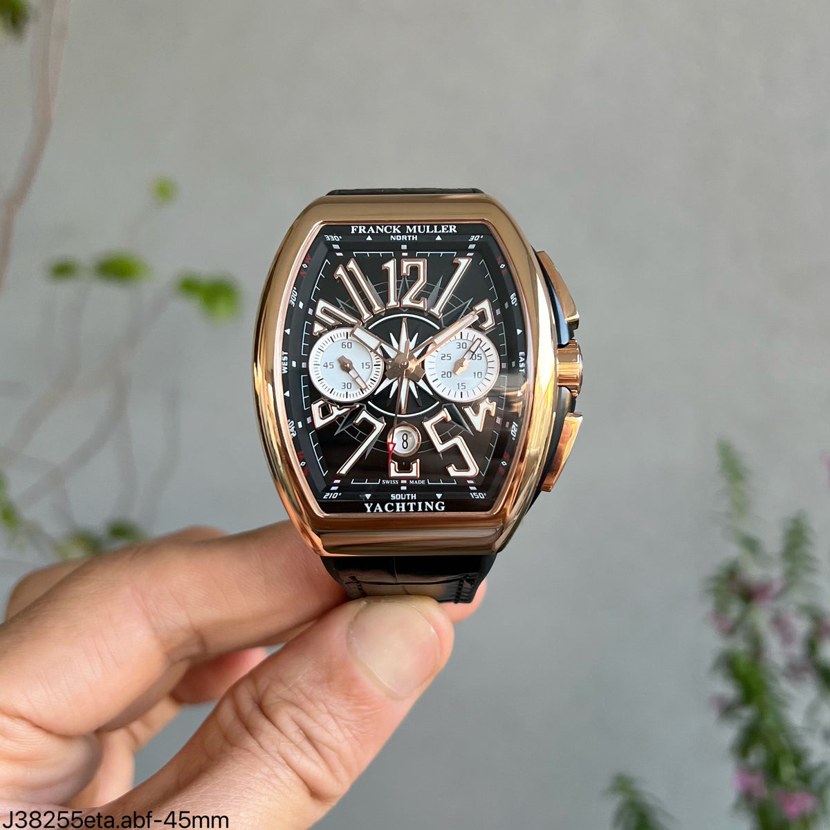 FRANCK MULLER VANGUARD YACHTING ROSE 45MM SUPER CLONE