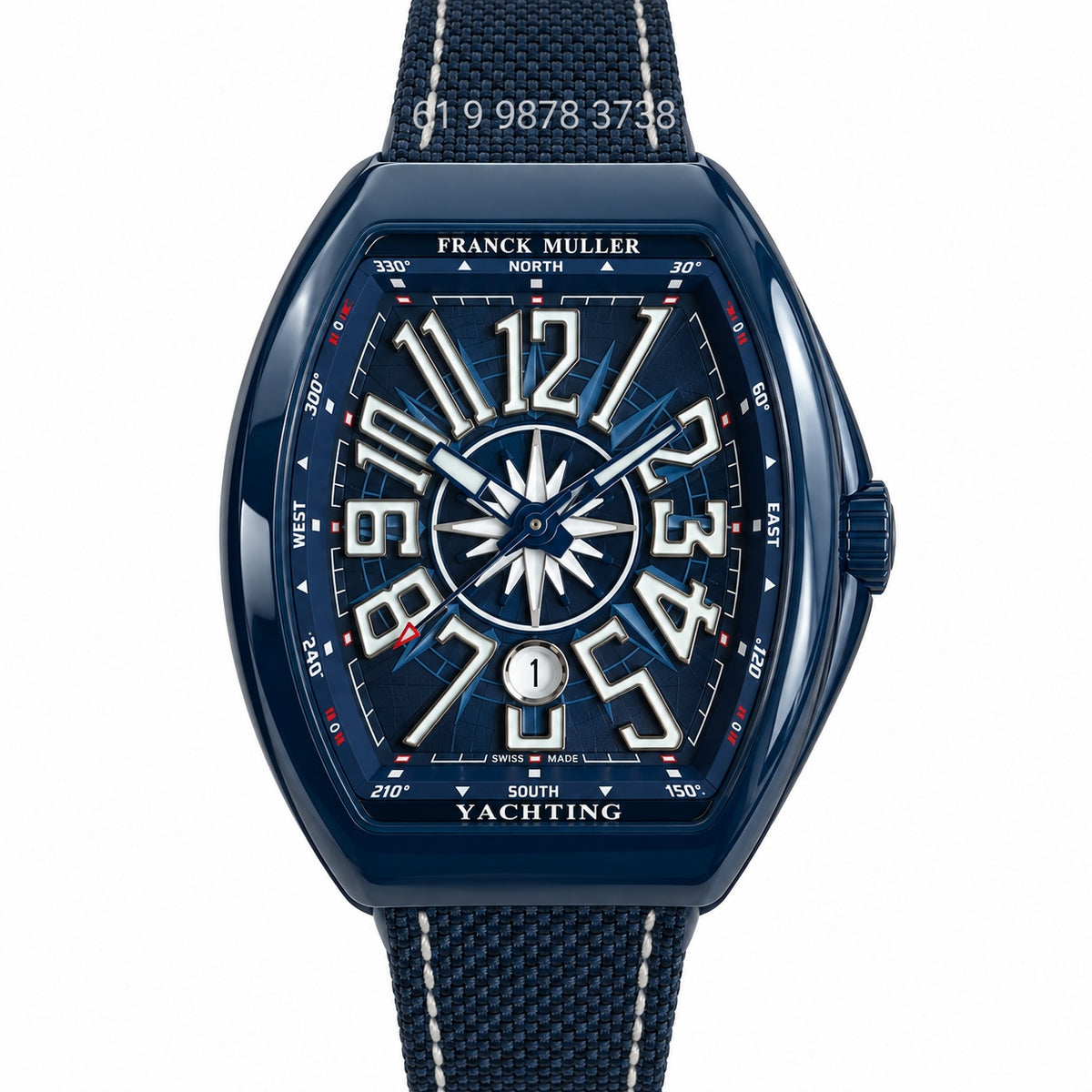 FRANCK MULLER VANGUARD YACHTING CERAMIC 45MM SUPER CLONE
