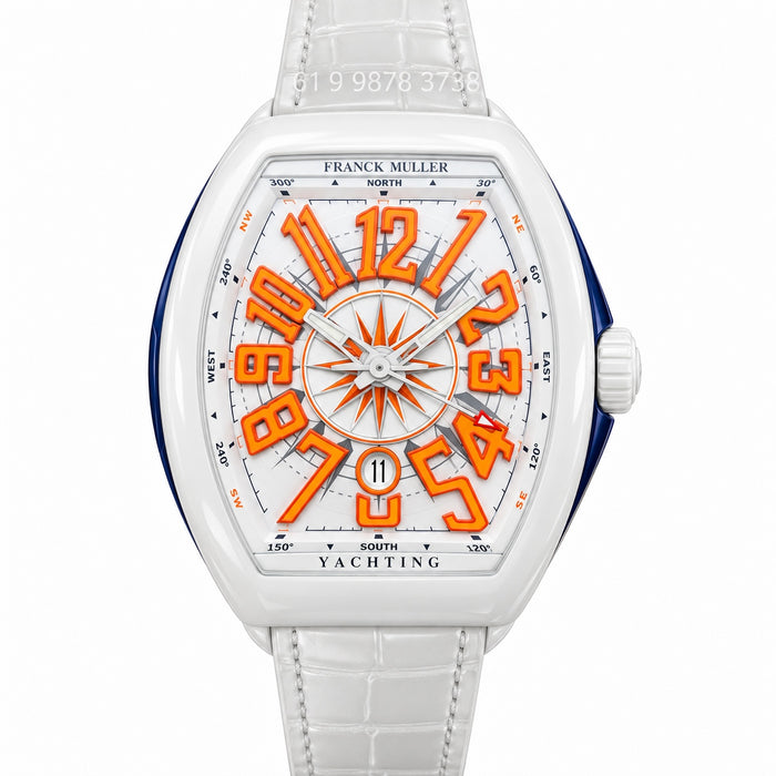 FRANCK MULLER VANGUARD YACHTING CERAMIC 45MM SUPER CLONE