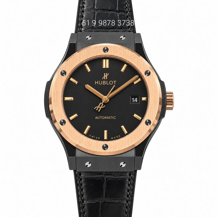 HUBLOT CLASSIC FUSION BLACK 42MM SUPER CLONE