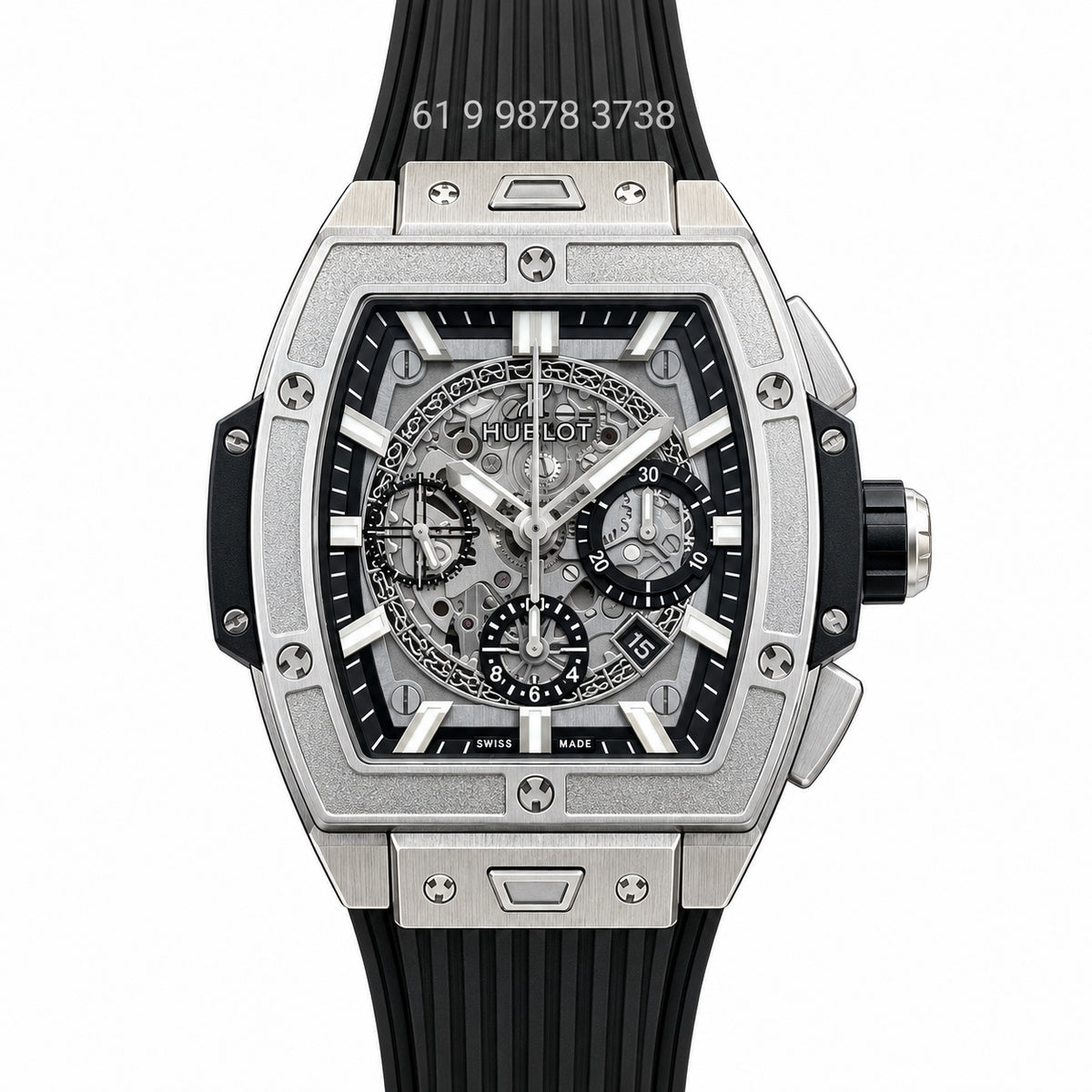 HUBLOT SPIRIT OF BIG BANG PRATA 42MM SUPER CLONE