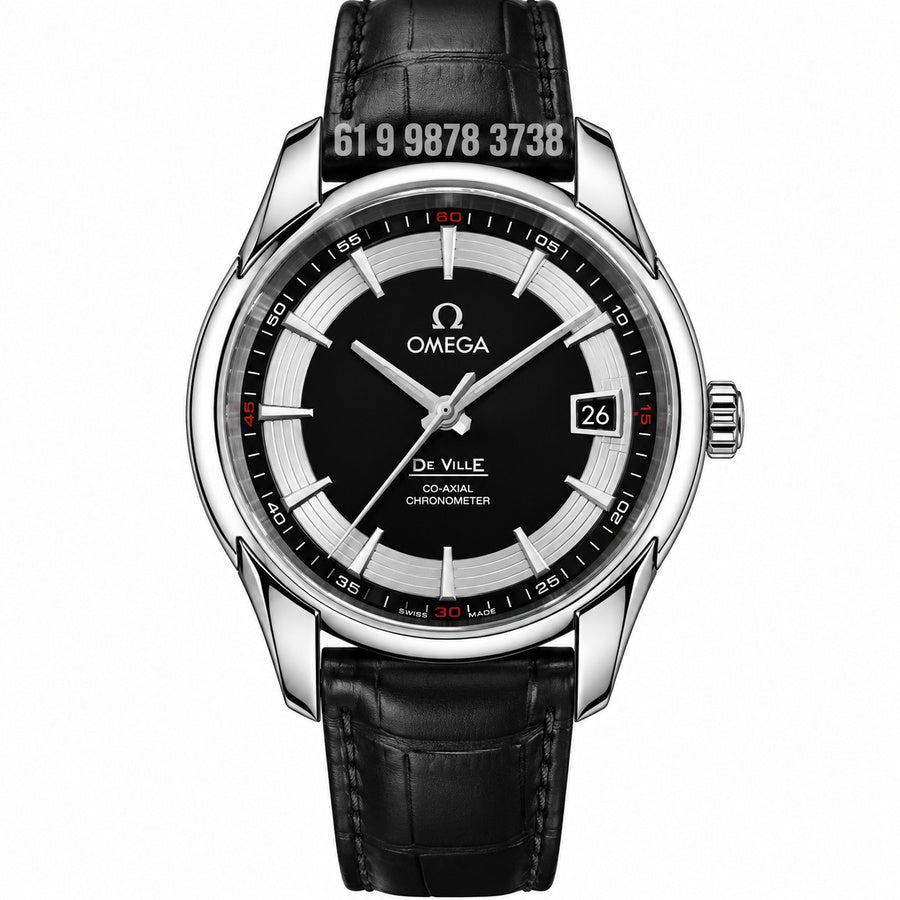 OMEGA DE VILLE 41MM PRETO SUPER CLONE