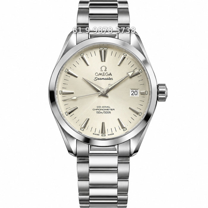 OMEGA SEAMASTER AQUA TERRA BRANCO 38MM SUPER CLONE