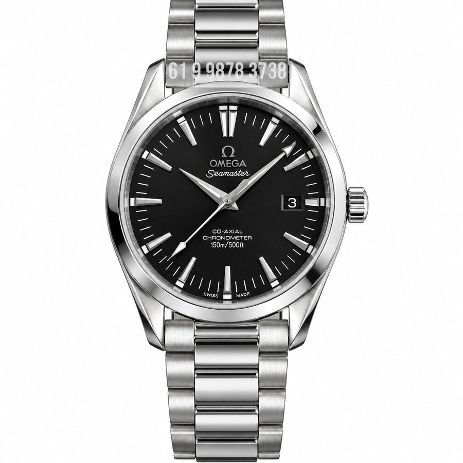 OMEGA SEAMASTER AQUA TERRA PRETO 38MM SUPER CLONE