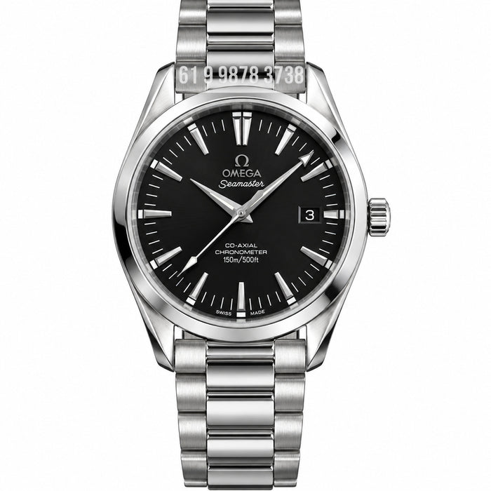 OMEGA SEAMASTER AQUA TERRA PRETO 38MM SUPER CLONE
