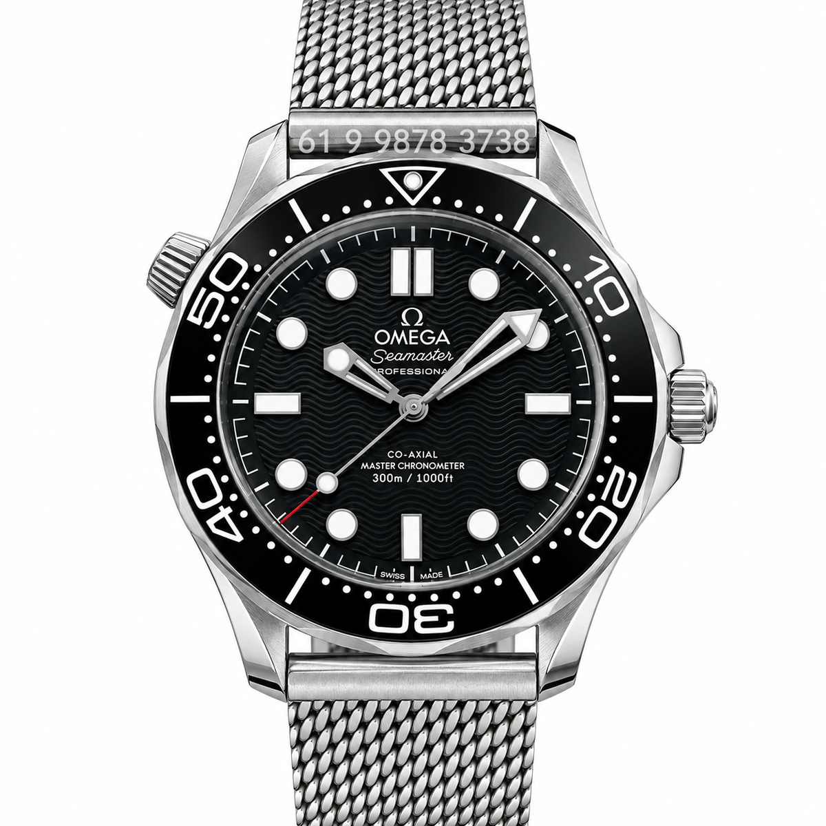 OMEGA SEAMASTER DIVER PRETO 42MM SUPER CLONE