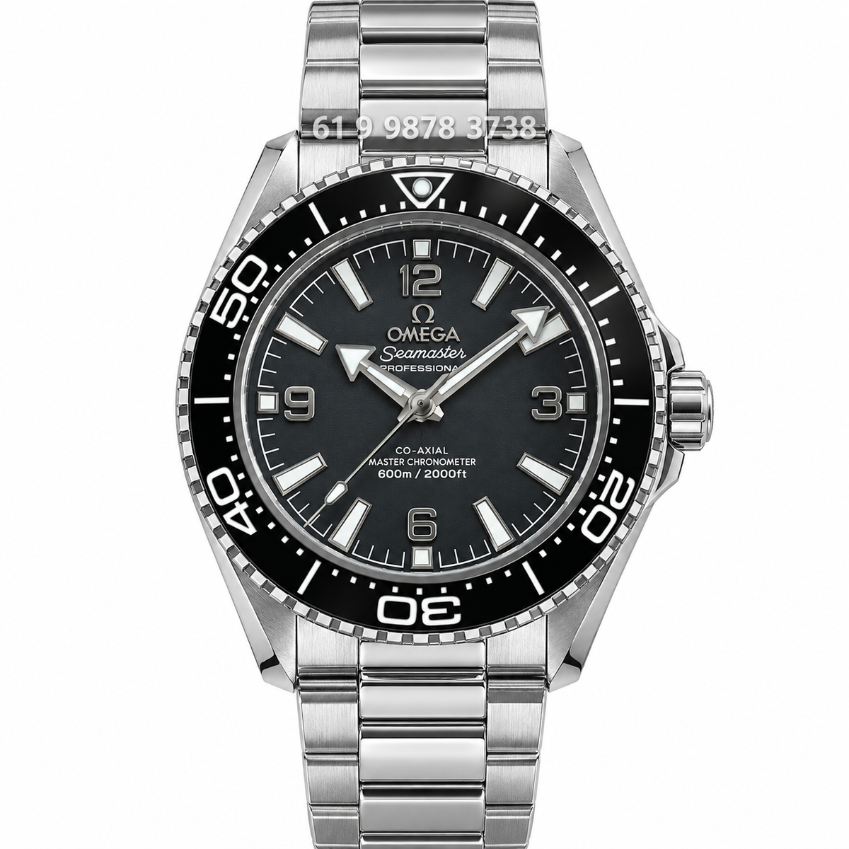 OMEGA SEAMASTER  PRETO 42MM SUPER CLONE