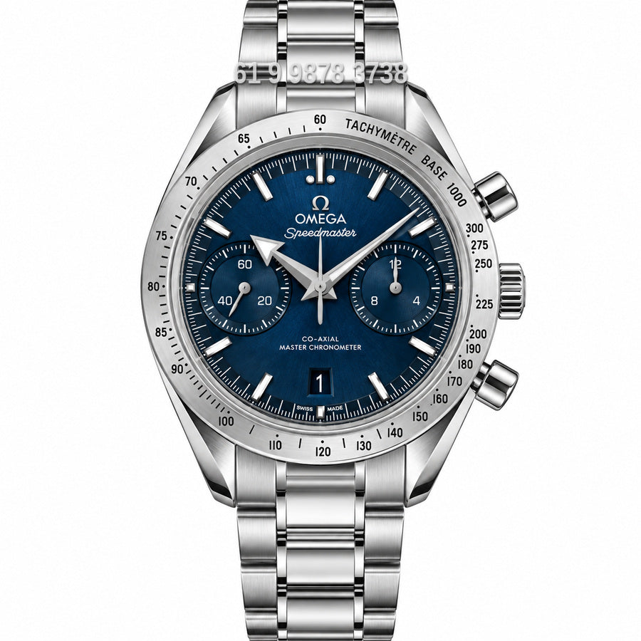OMEGA SPEEDMASTER 44.5MM AZUL SUPER CLONE