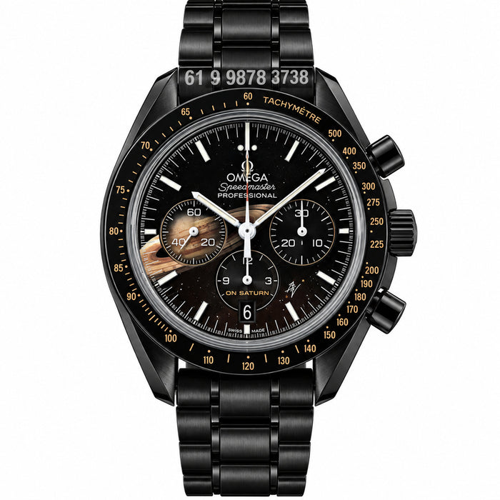 OMEGA SPEEDMASTER TO THE MOON PRETO SUPER CLONE