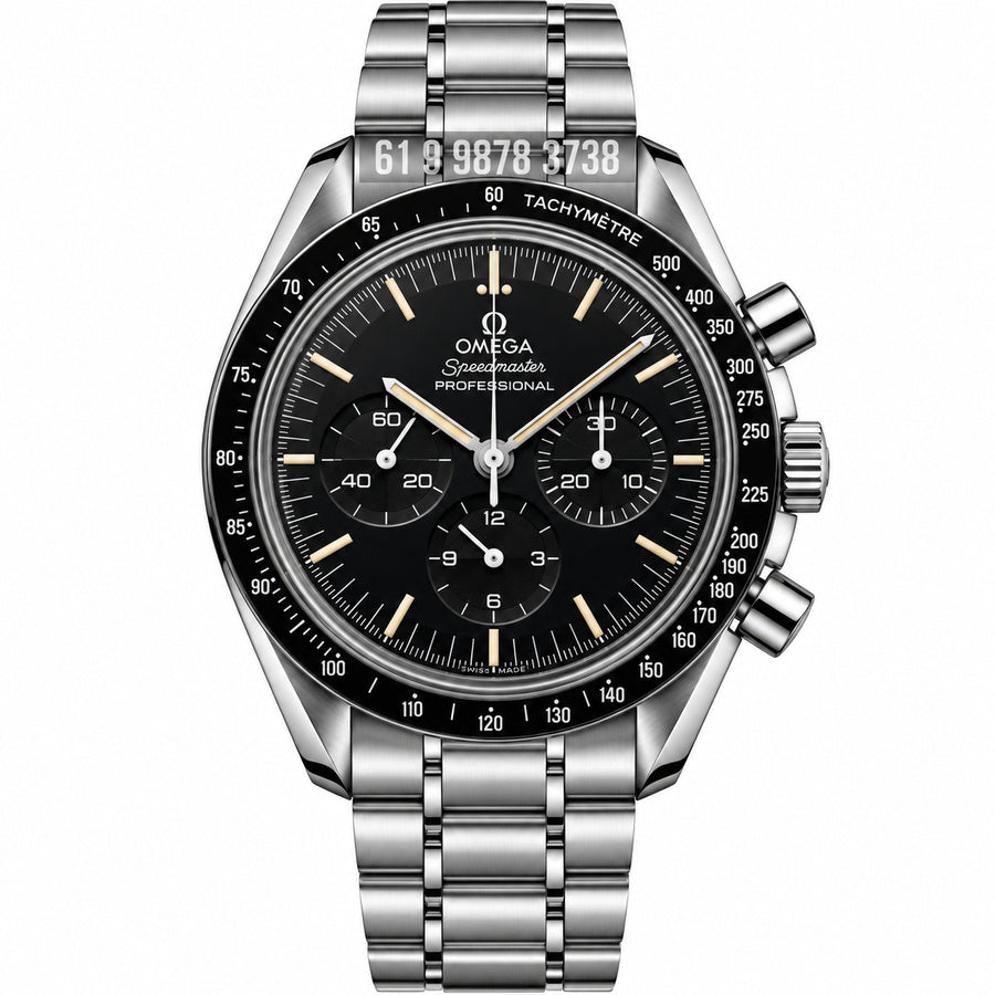OMEGA SPEEDMASTER PROFESSIONAL 42MM PRETO SUPER CLONE