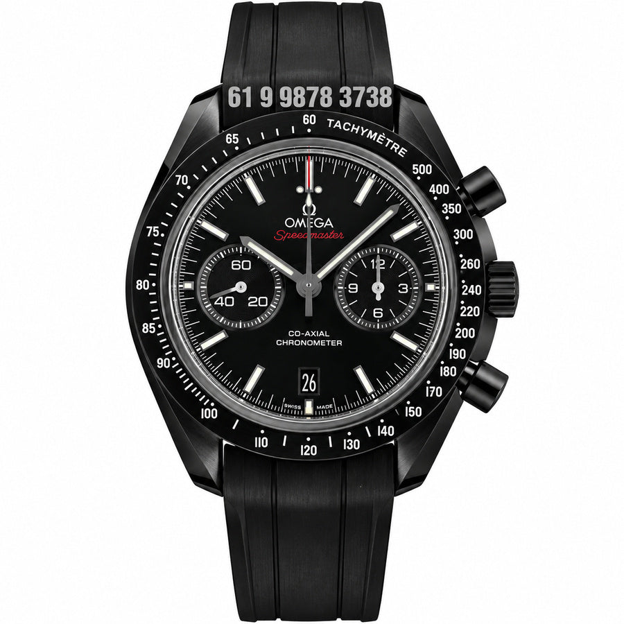 OMEGA SPEEDMASTER PRETO 44MM SUPER CLONE